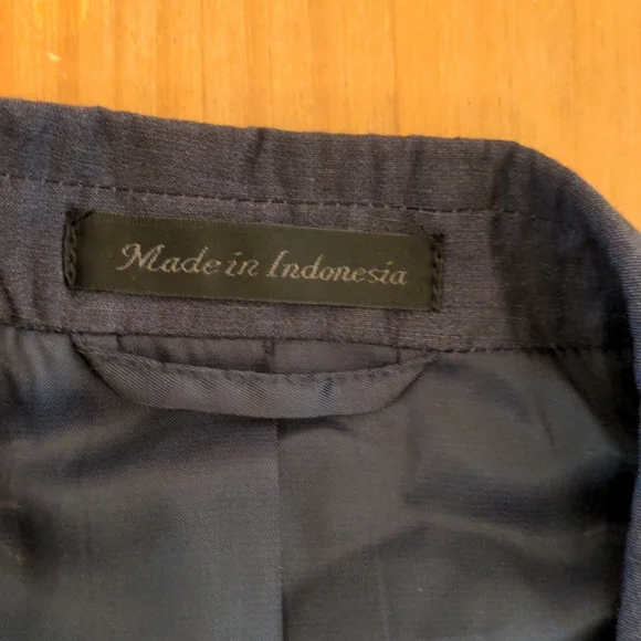 NWT Men's Calvin Klein Extreme Slim Fit Mobridge Blue Plain Suit Jacket, 38 Long